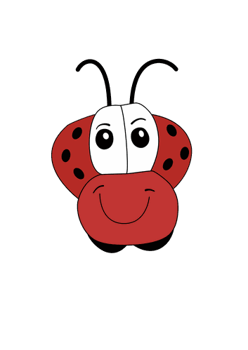 Ballonfigur Marienkäfer